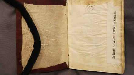 Figure 1 shows an example of a 17th century limp leather binding with pastedowns. Leiden University Library. Or. 894.jpg