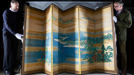 Queen Victoria Japanese screen paintings .jpg