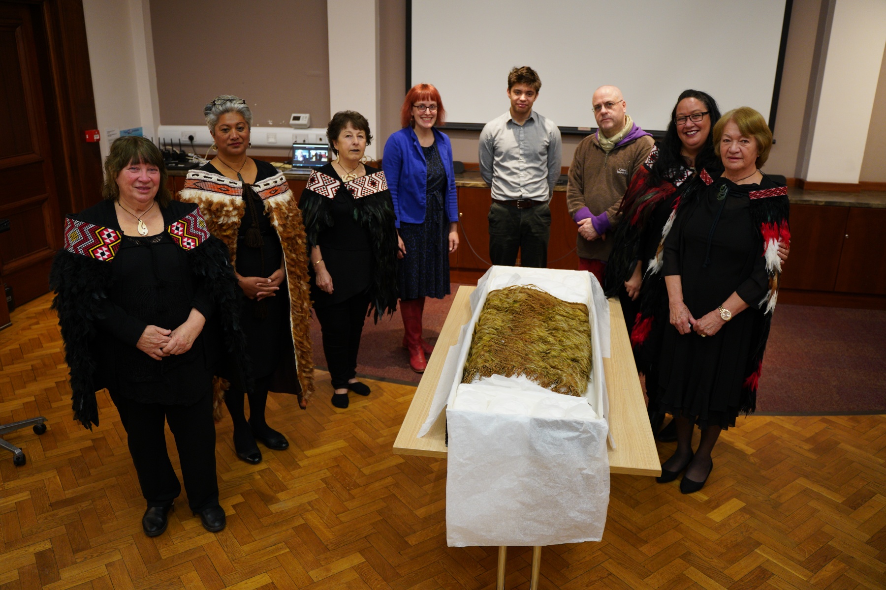 Leaving ceremony group - members of Ngati Ranana.JPG