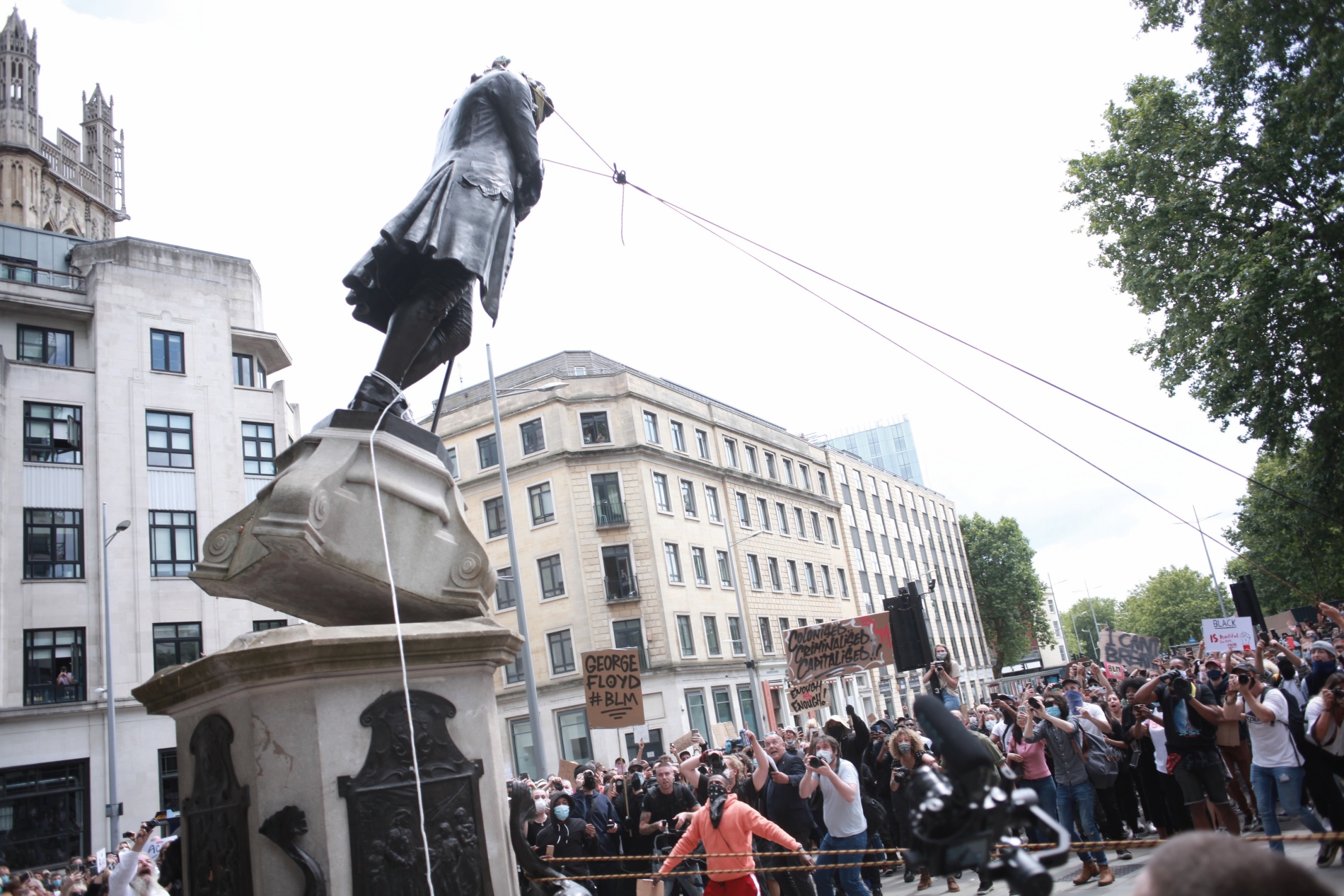 The Colston Statue Conserving history as it happens